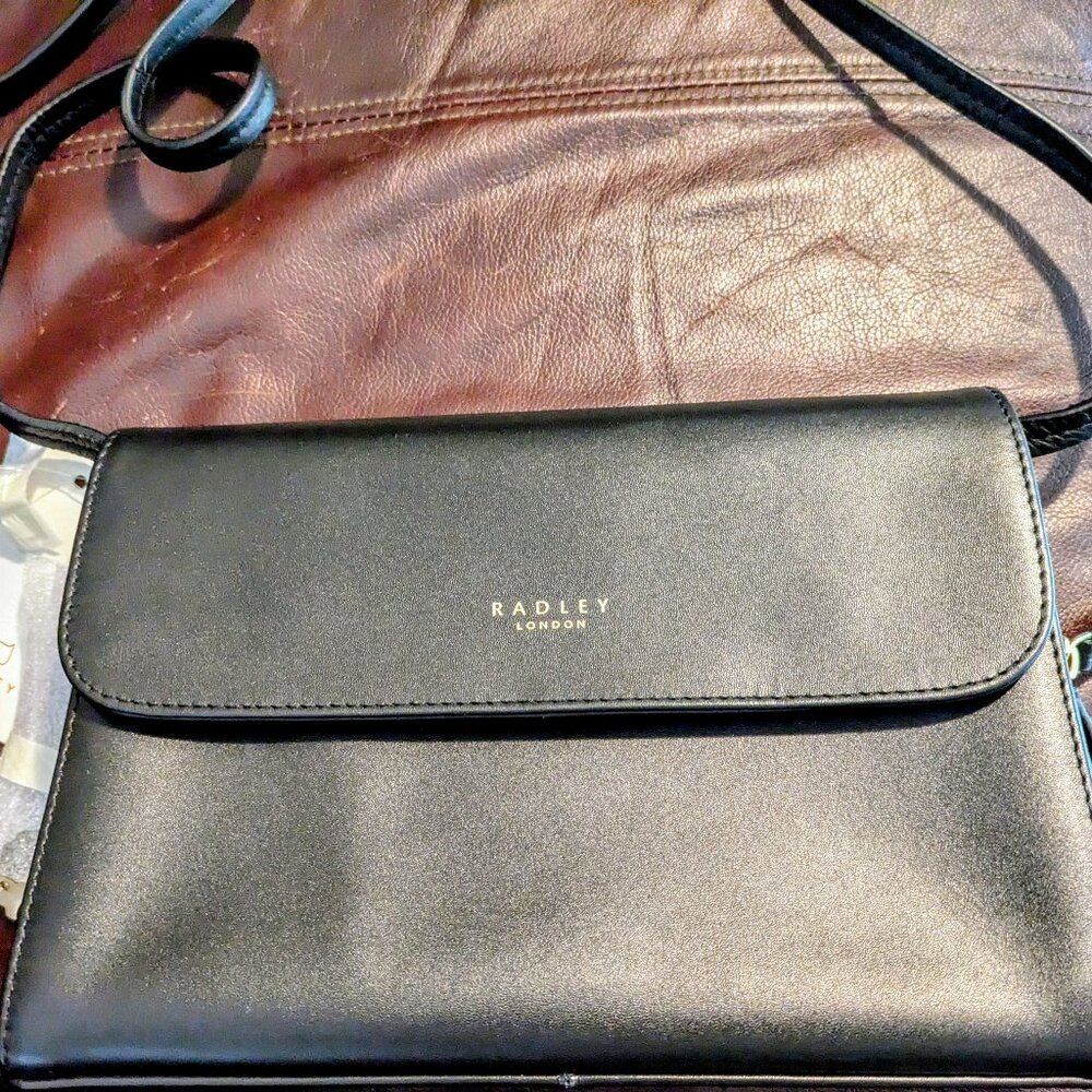 Radley London black leather purse